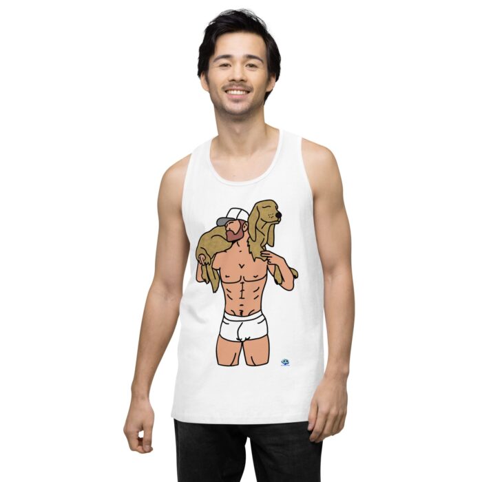 Men’s premium tank top - Man's Best Friend - Image 62