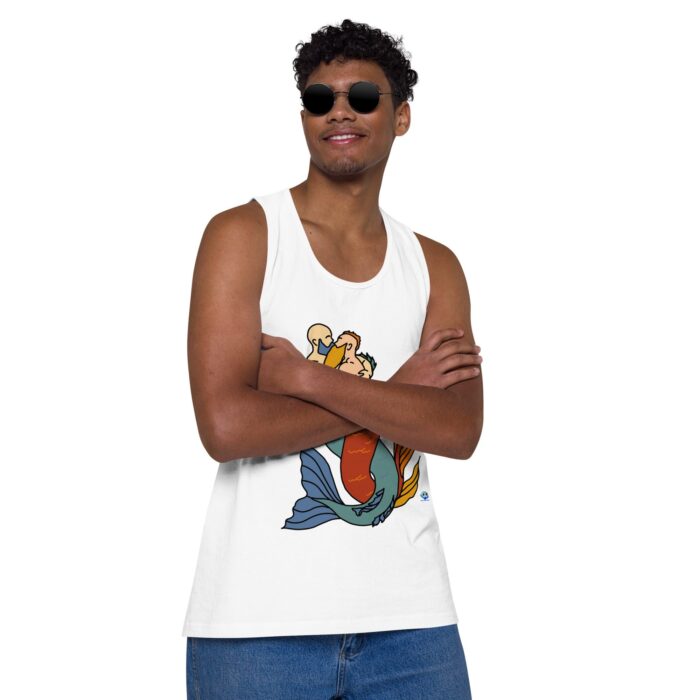 Men’s premium tank top - MerMen - Image 50