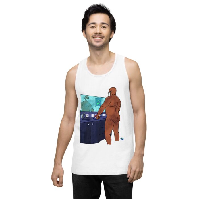 Men’s premium tank top - Morning Routine - Image 62
