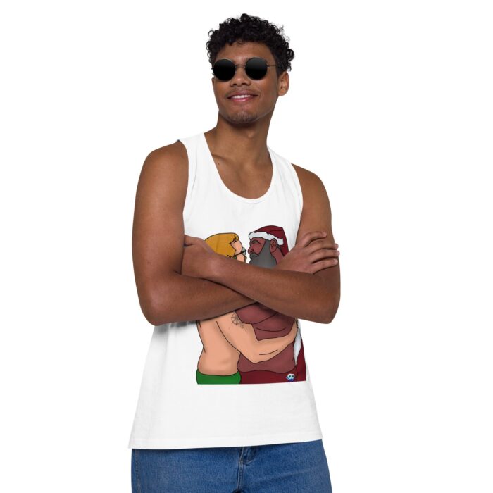 Men’s premium tank top - Mr & Mr Clause - Image 50