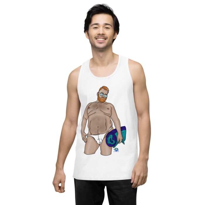 Men’s premium tank top - Ready for the Pool - Image 62