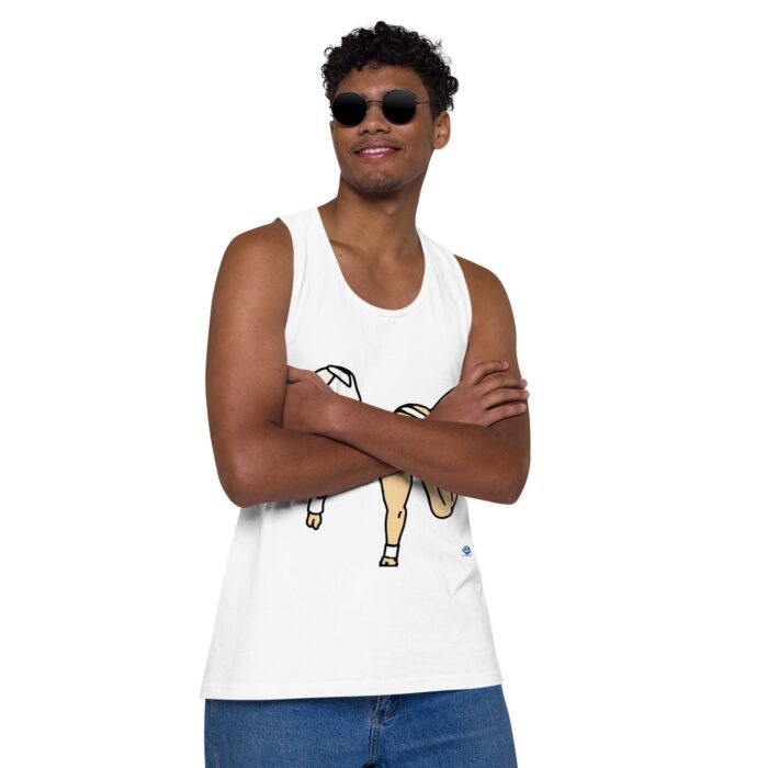 Men’s premium tank top - Pup Play - Image 50