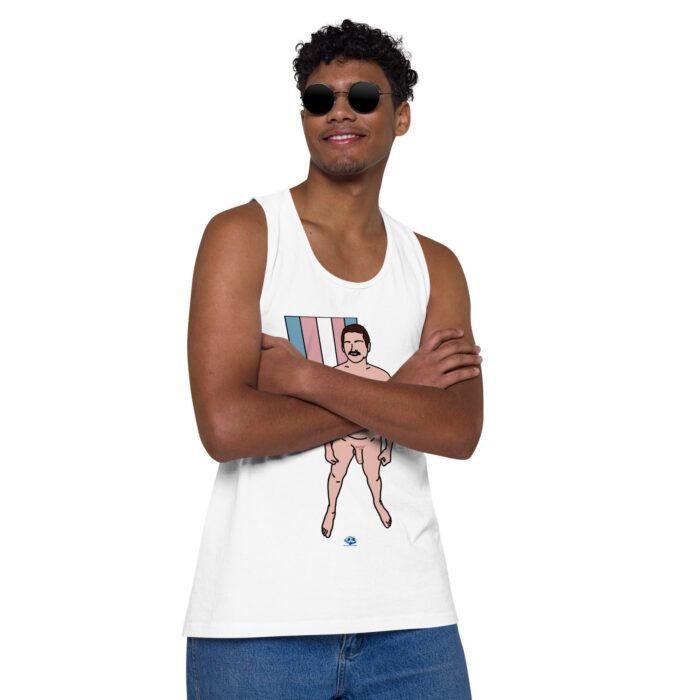 Men’s premium tank top - Scars - Image 50