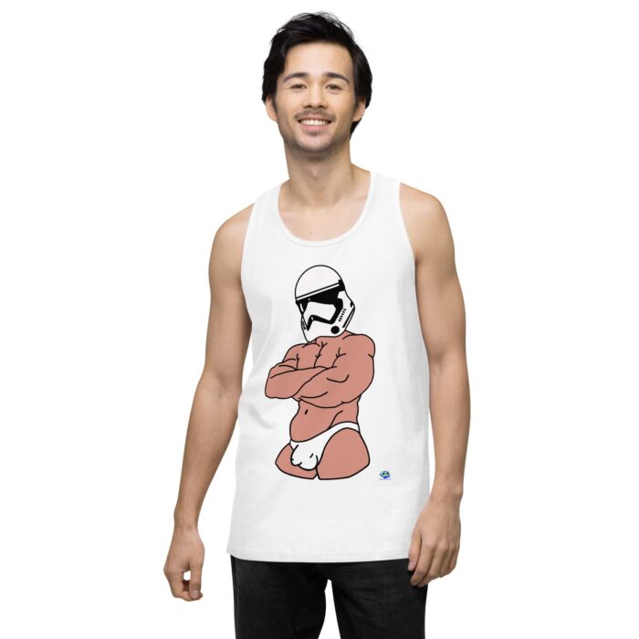 Men’s premium tank top - Super Trooper - Image 62