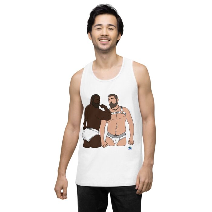 Men’s premium tank top - Top and Bottom - Image 62