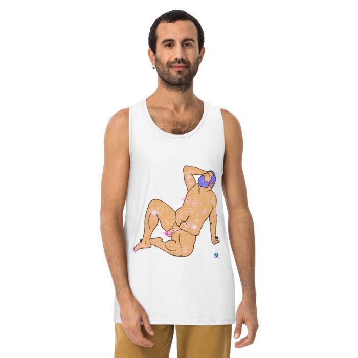 Men’s premium tank top - Cosmic - Image 25