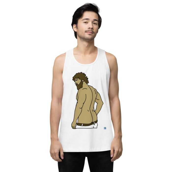 Men’s premium tank top - Curly Hair and All that Ass - Image 61