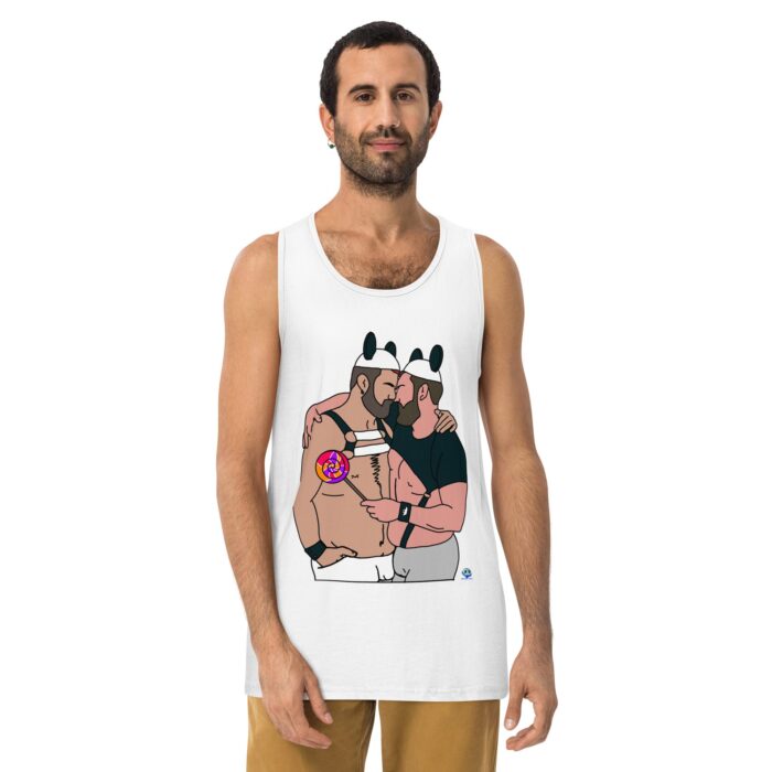 Men’s premium tank top - Disney Couple