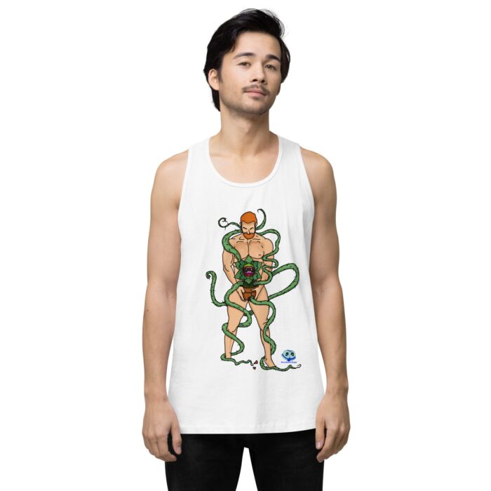 Men’s premium tank top - Feed Me - Image 61