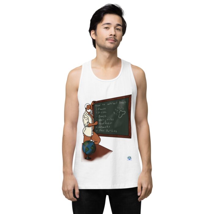 Men’s premium tank top - How To Attract A Bear - Image 61