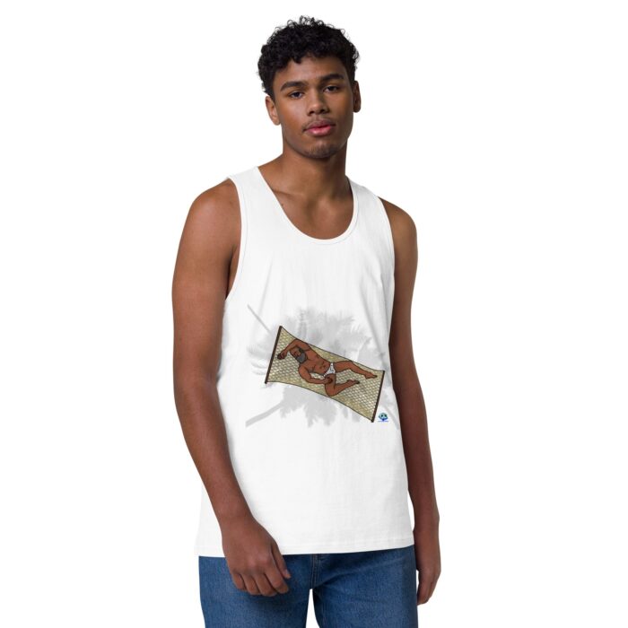Men’s premium tank top - Isla Del Oso - Image 49