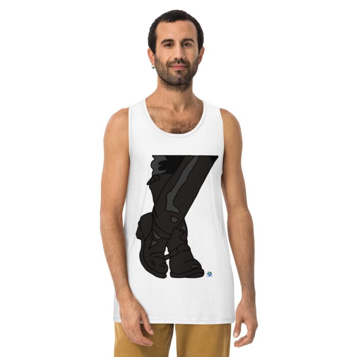 Men’s premium tank top - Leather Boots - Image 25