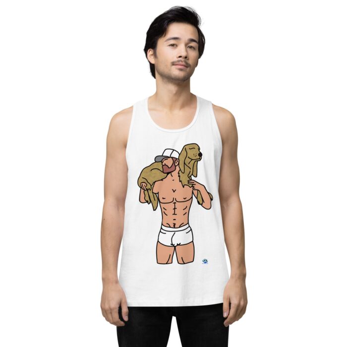 Men’s premium tank top - Man's Best Friend - Image 61