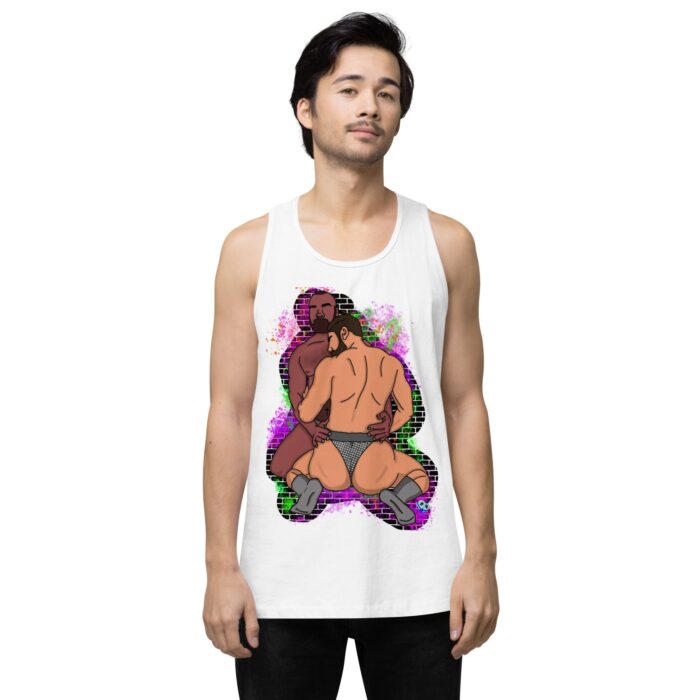 Men’s premium tank top - Mesh - Image 61