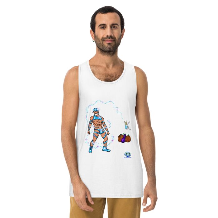Men’s premium tank top - Midnight - Image 25