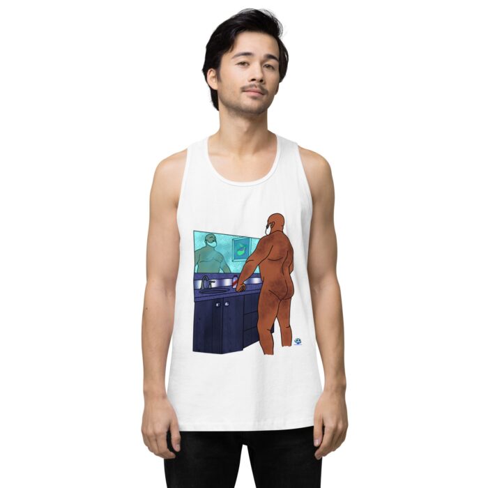 Men’s premium tank top - Morning Routine - Image 61