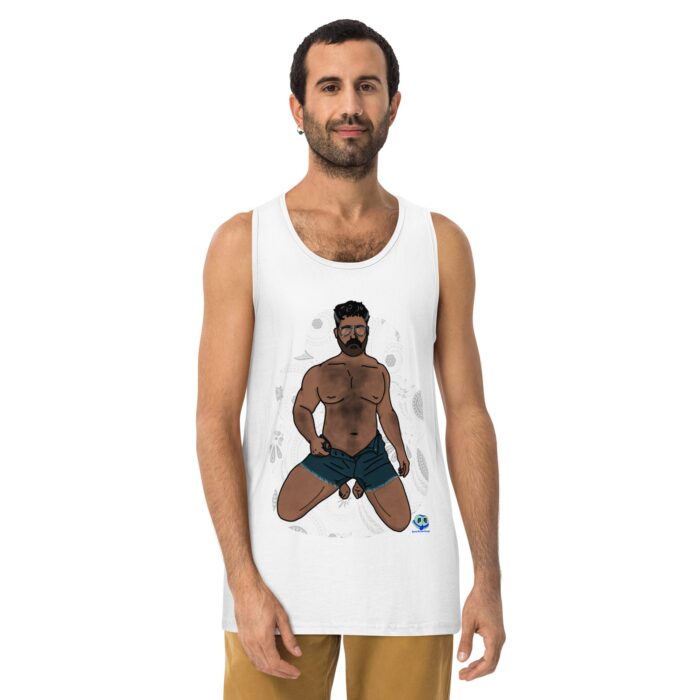 Men’s premium tank top - Persian Daddy - Image 25