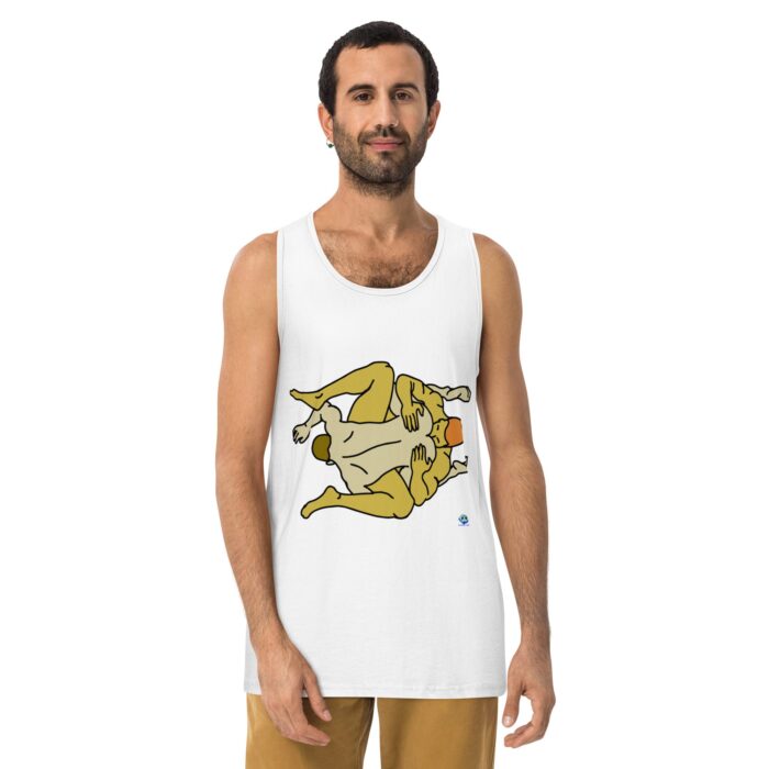 Men’s premium tank top - Rimming 69 - Image 25