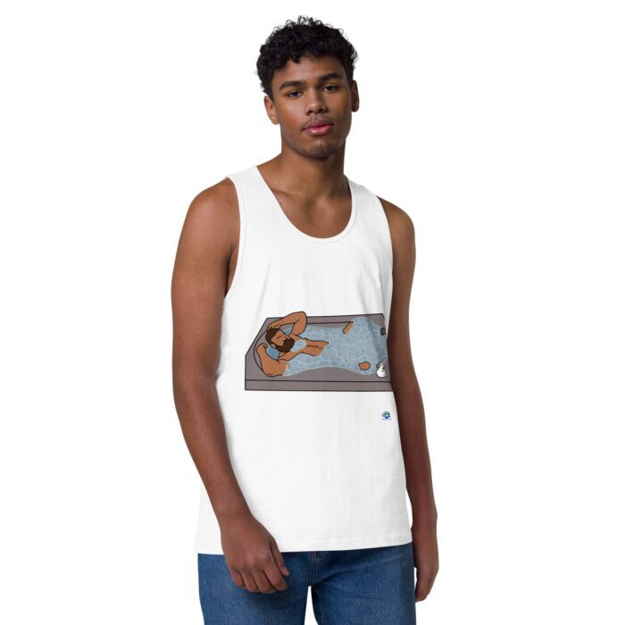 Men’s premium tank top - Rubber Ducky - Image 49