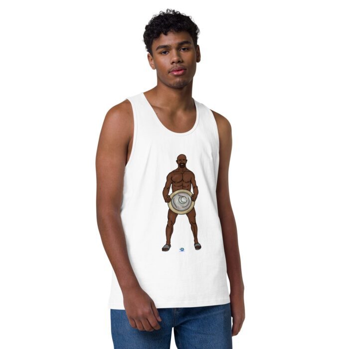 Men’s premium tank top - Safety First - Image 49