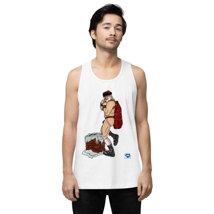 Men’s premium tank top - Santa's Sack - Image 61