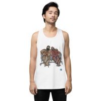 Men’s premium tank top - Staying In - Image 61