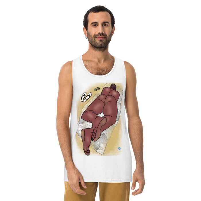 Men’s premium tank top - Suns Out Buns Out - Image 25