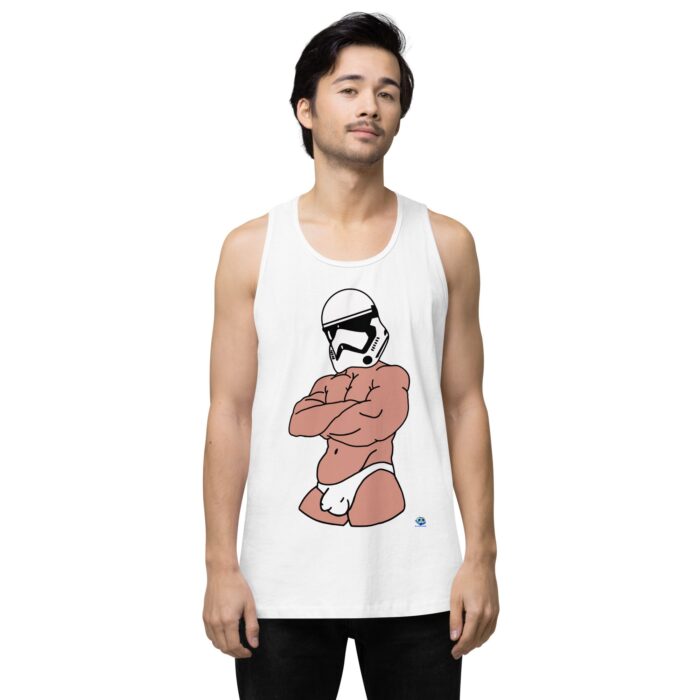 Men’s premium tank top - Super Trooper - Image 61