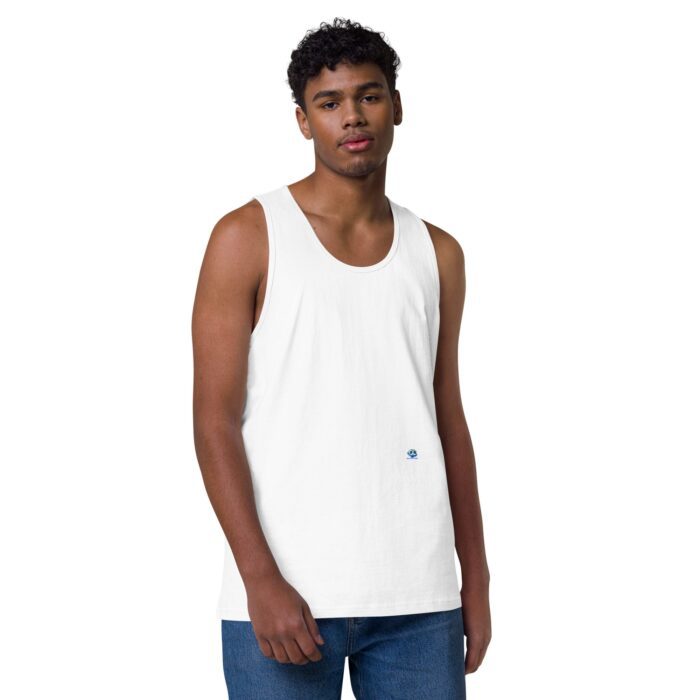 Men’s premium tank top - Texas Bear - Image 49
