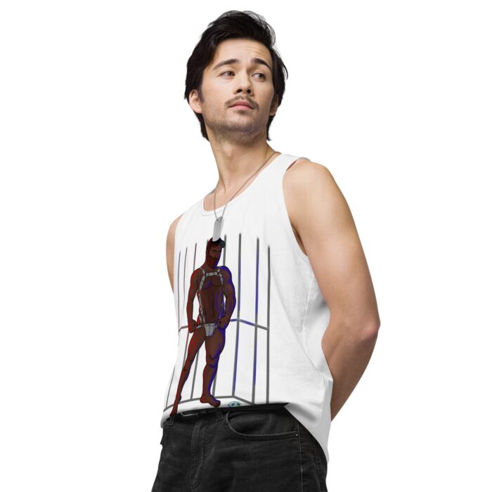 Men’s premium tank top - Busted - Image 64