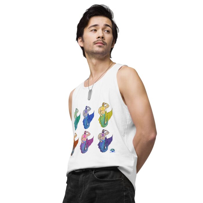Men’s premium tank top - MerCub Multi - Image 64