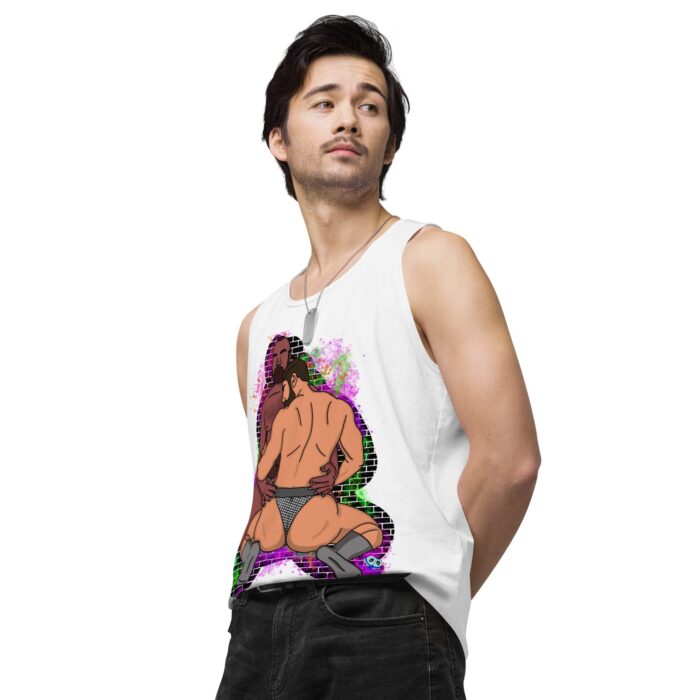 Men’s premium tank top - Mesh - Image 64
