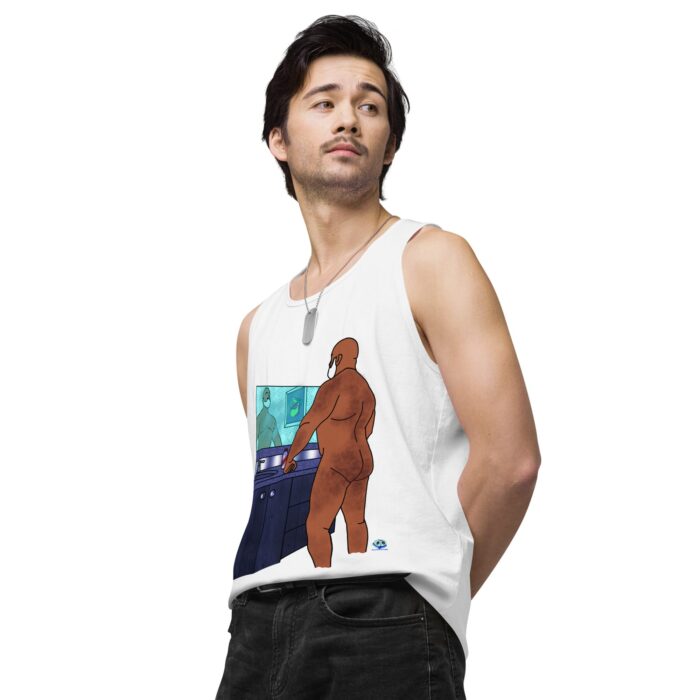 Men’s premium tank top - Morning Routine - Image 64
