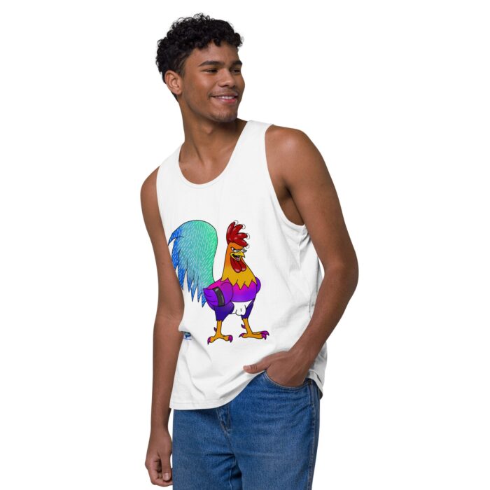 Men’s premium tank top - Pecker - Image 51