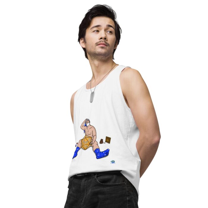 Men’s premium tank top - Roll for Charisma - Image 54