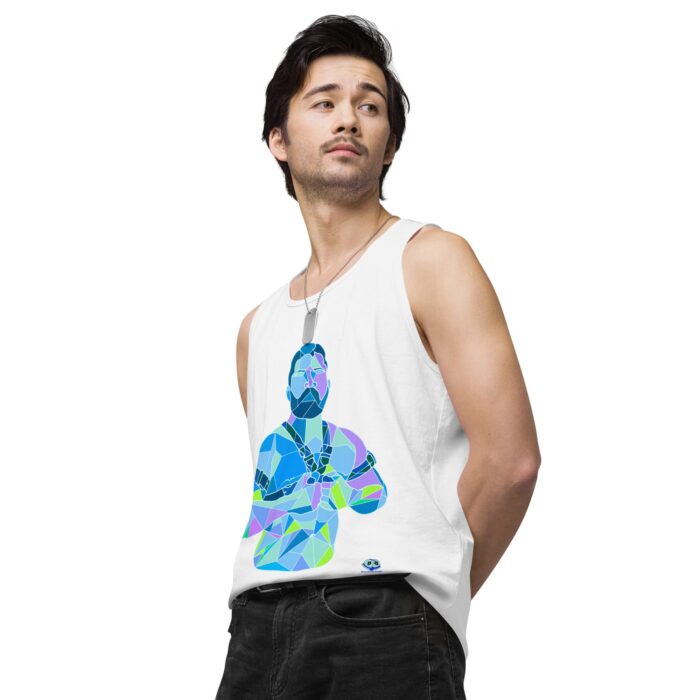Men’s premium tank top - Shattered - Image 64