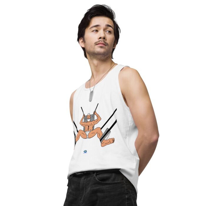 Men’s premium tank top - Sling Set - Image 64