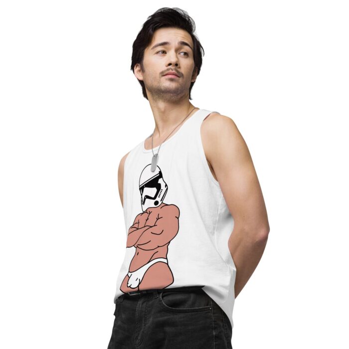 Men’s premium tank top - Super Trooper - Image 64