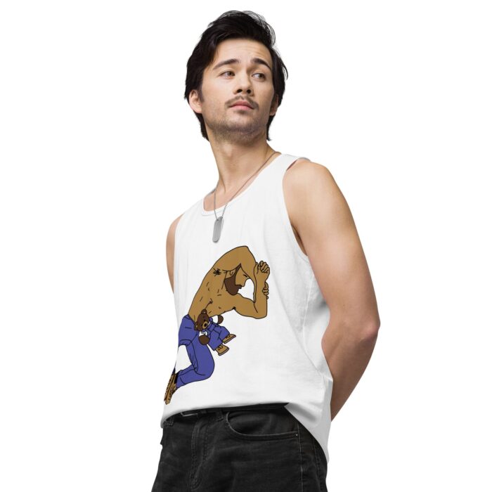 Men’s premium tank top - Teddy Bear Snuggles - Image 64