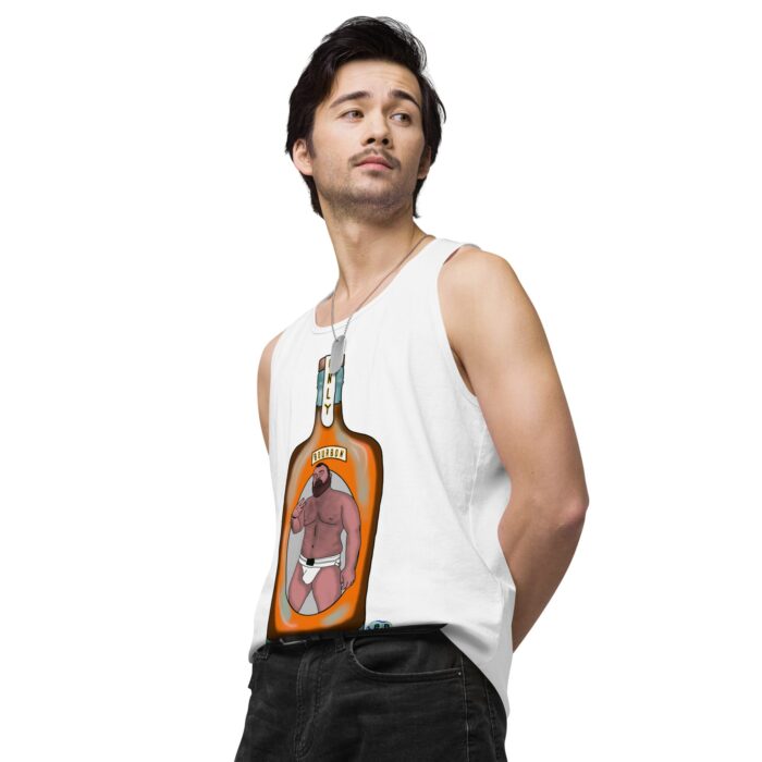 Men’s premium tank top - Two Fingers - Image 64