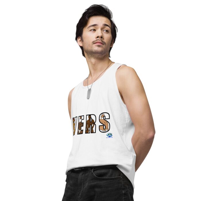 Men’s premium tank top - VERS Cutout - Image 64