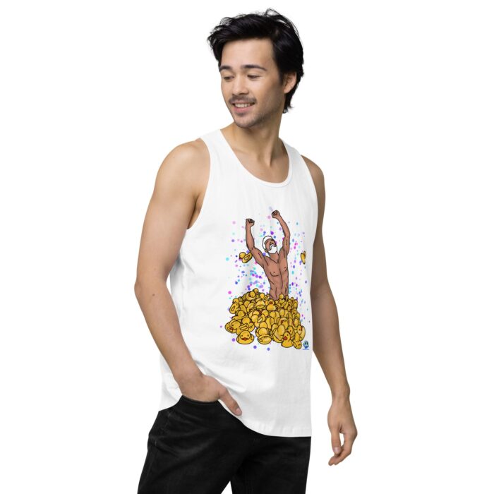 Men’s premium tank top - Cruising for Ducks - Image 63