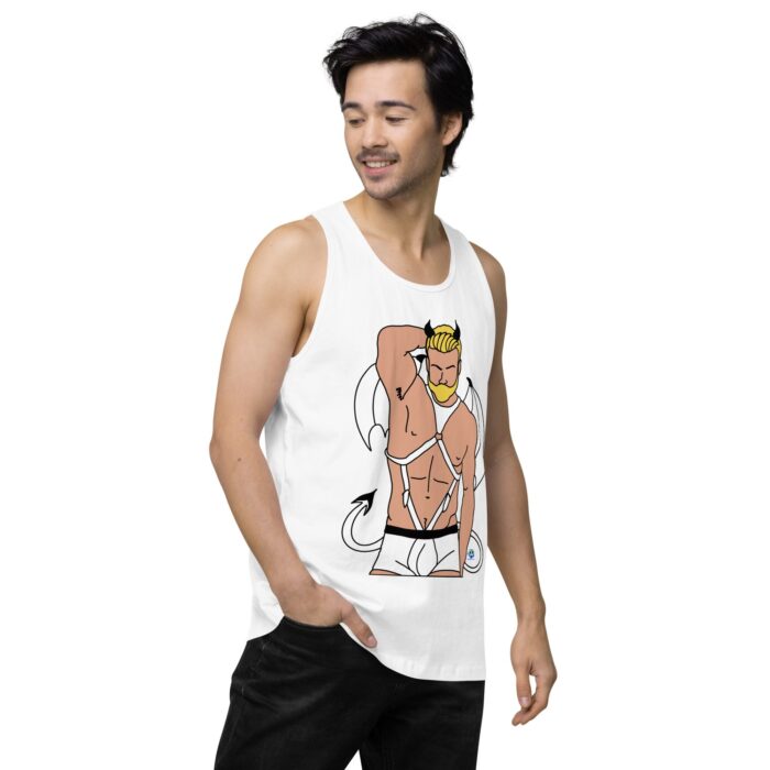 Men’s premium tank top - Devil - Image 63