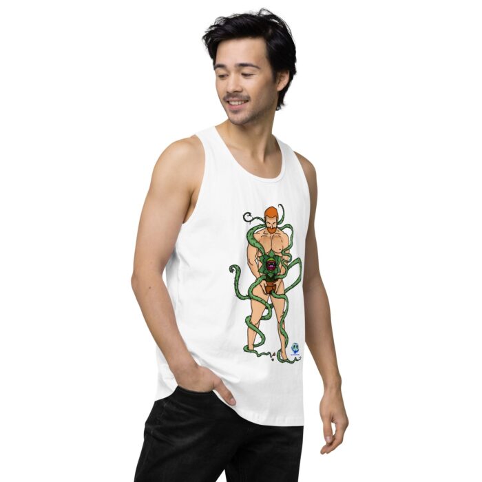 Men’s premium tank top - Feed Me - Image 63