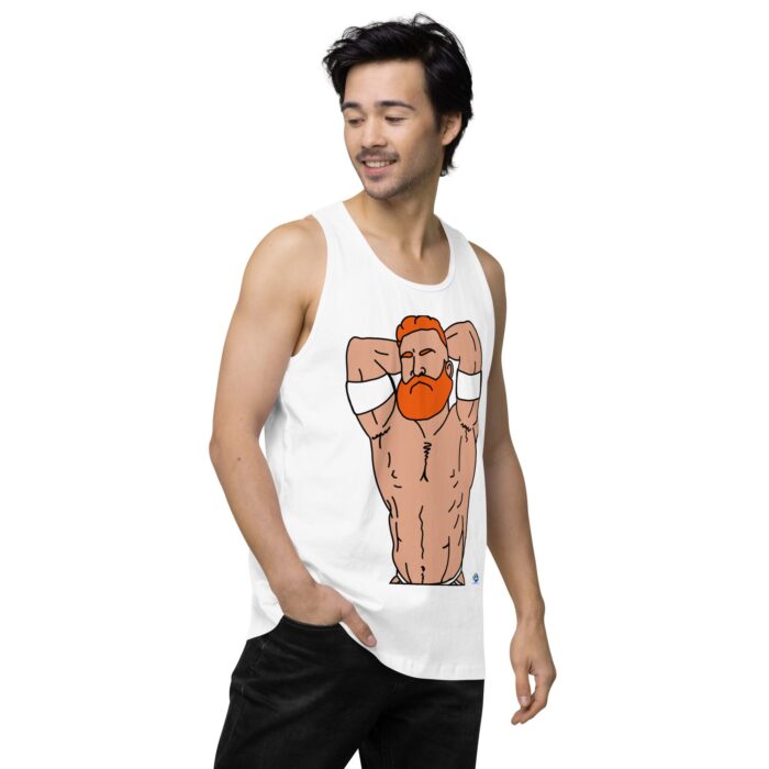Men’s premium tank top - Ginger Pits - Image 63