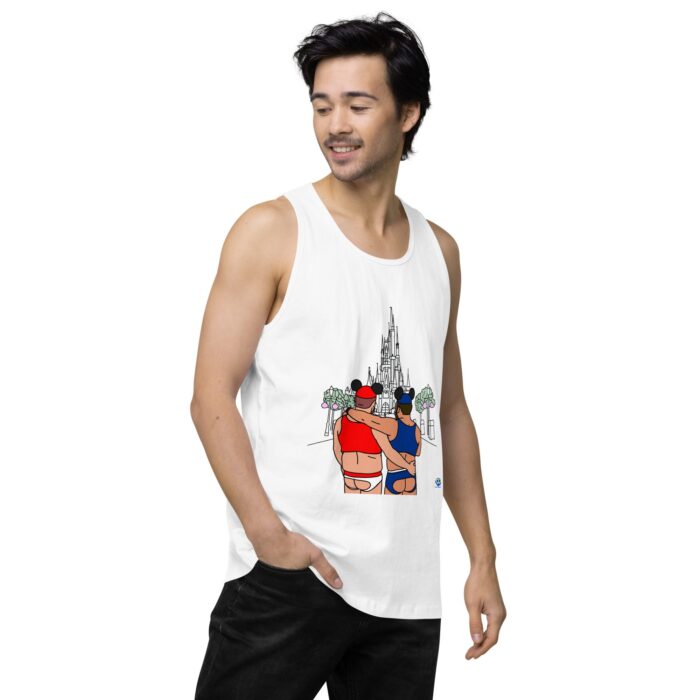 Men’s premium tank top - Main Street PG-13 - Image 63