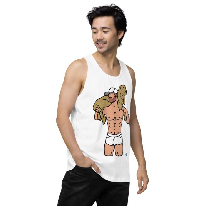 Men’s premium tank top - Man's Best Friend - Image 63