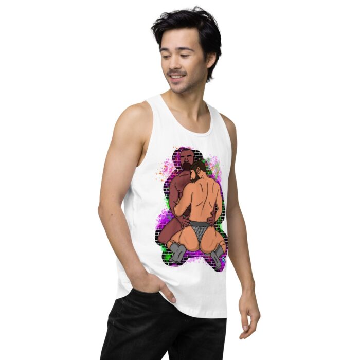 Men’s premium tank top - Mesh - Image 63
