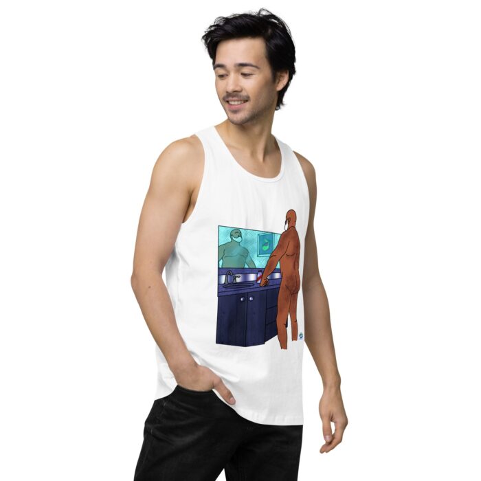 Men’s premium tank top - Morning Routine - Image 63