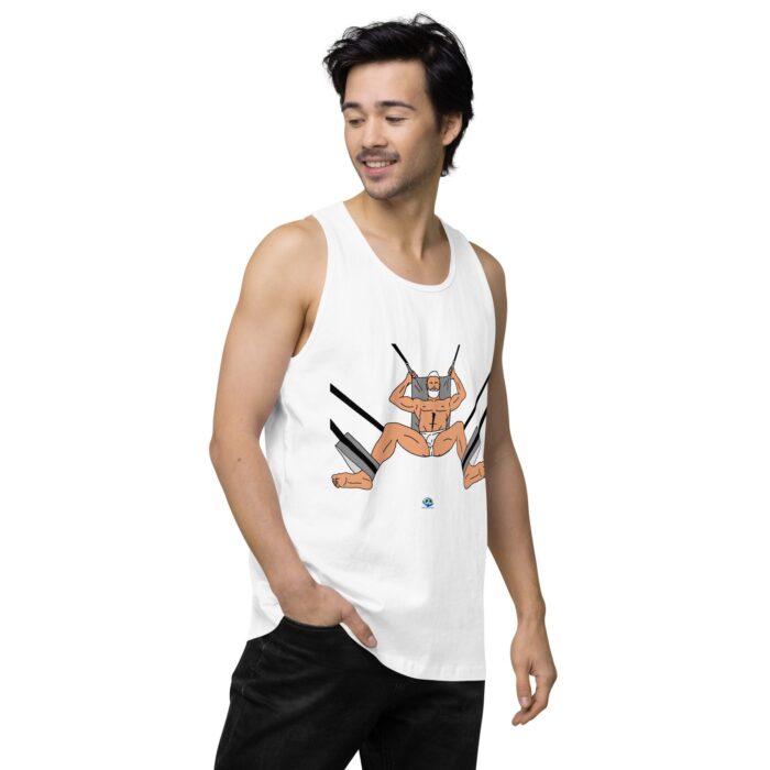Men’s premium tank top - Sling Set - Image 63
